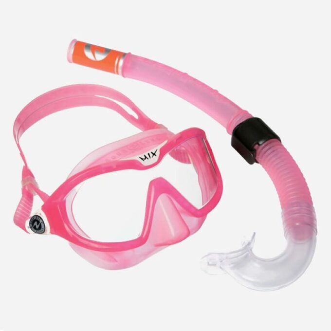 ALS AQUA LUNG SPORT Det. šnorchlovací set AquaLung Combo Mix Farba: Fuchsia