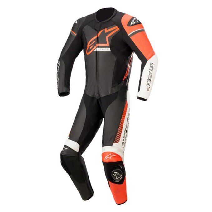 Alpinestars GP Force Phantom 2022 čierna/biela/červená fluo - 48