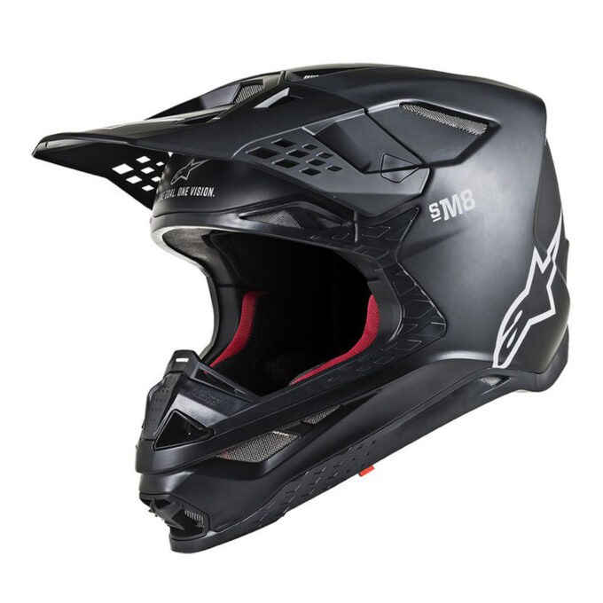 Alpinestars Supertech S-M8 Solid MIPS černá matná 2022 XS (53-54)