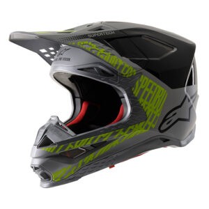 Alpinestars Supertech S-M8 Triple MIPS šedá/žltá fluo/čierna 2021 M (57-58)