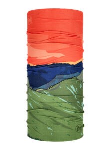 Buff Multifunkčná šatka Farba: Oranžová / zelená