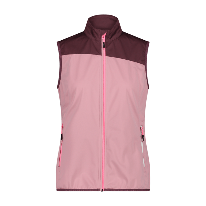 CMP Dám. softshell vesta Woman Vest Farba: Ružová