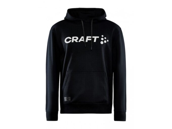 CRAFT Pán.sveter s kapucňou Core Craft H Farba: čierna