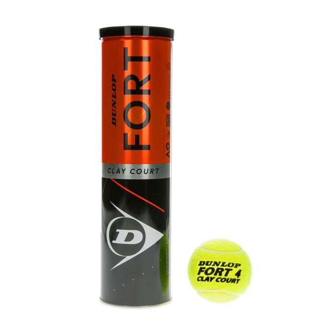 DUNLOP Tenisové loptičky Fort Clay Court Farba: Biela