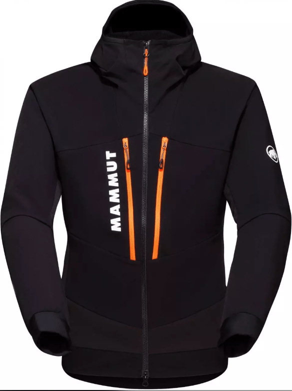 MAMMUT Pán. softshell bunda s kapucňou