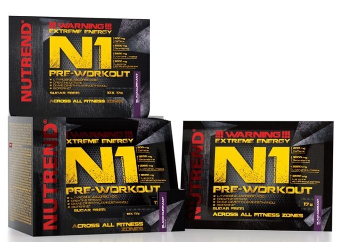 NUTREND N1 Pre-workout Farba: Biela