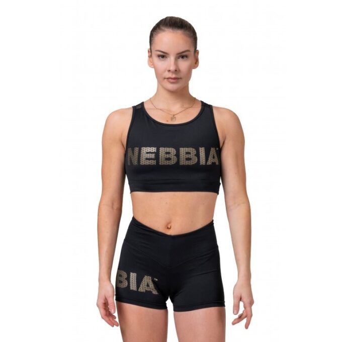 Nebbia Gold Mesh 830 Black - S