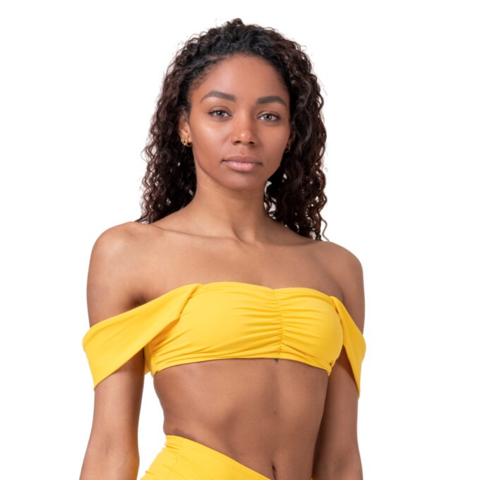 Nebbia Miami Retro Top 553 Yellow - S