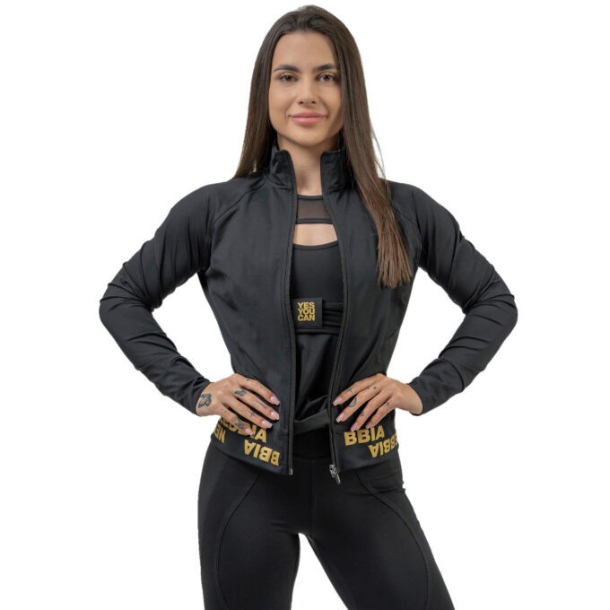 Nebbia Warm-Up 833 Black/Gold - XS