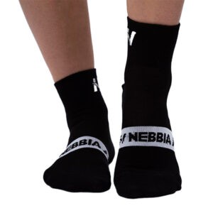 Nebbia "EXTRA PUSH" crew 128 Black - 35-38