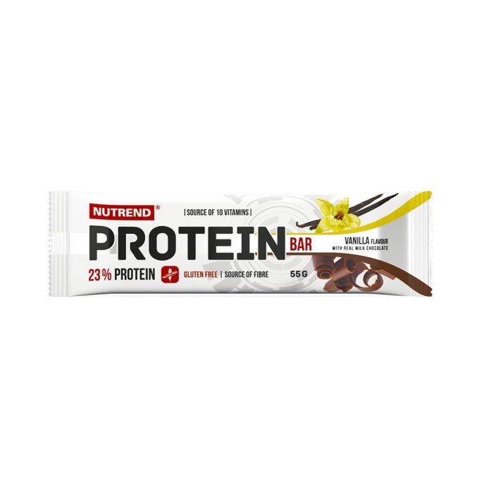 Nutrend Protein Bar 55g vanilka