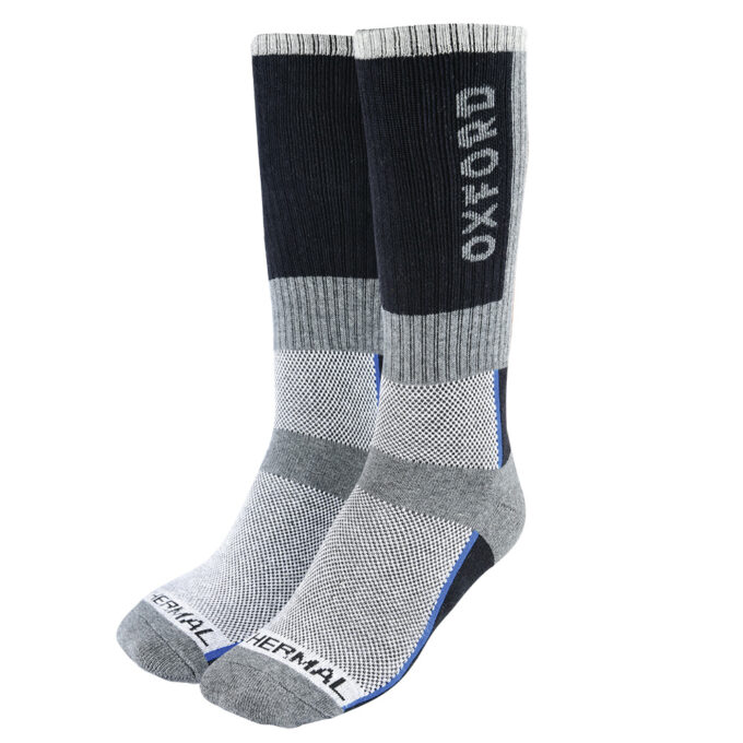 Oxford OxSocks Thermal Regular šedé/černé/modré