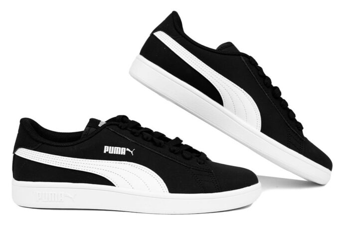 PUMA Det. voľnočasová obuv Smash v2 Buck Farba: Tmavošedá