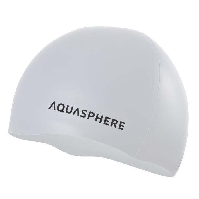 Silikónová čiapka Aquasphere Plain Farba: Biela