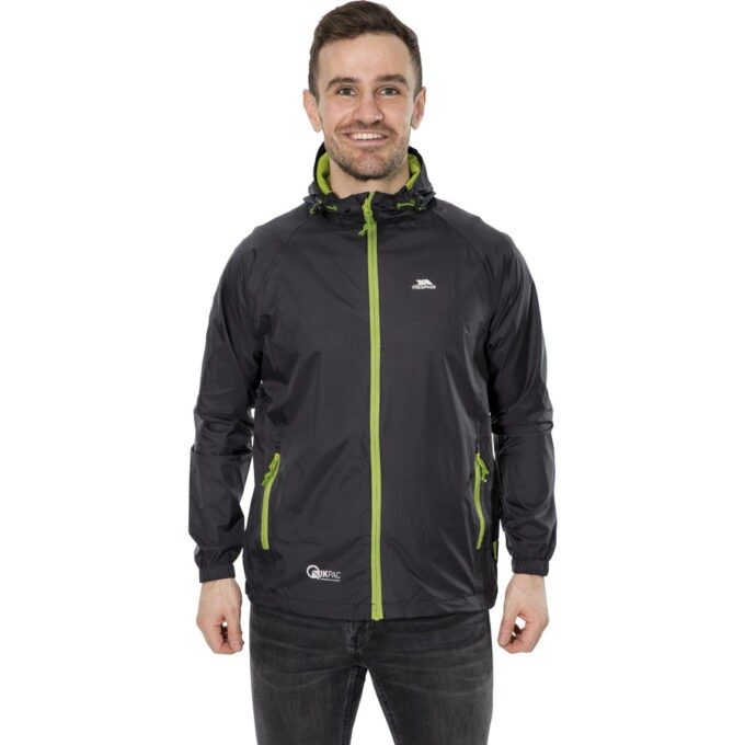 Trespass Qikpac Jacket Black - S