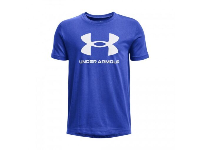 UNDER ARMOUR chl. tričko Sportstyle Logo Farba: Tmavomodrá