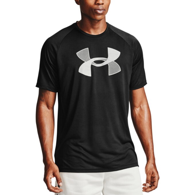 Under Armour Big Logo Tech SS Black - M