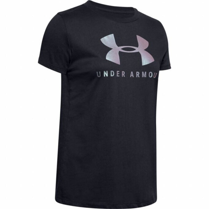 Under Armour Graphic Sportstyle Classic Crew Black-Chrome - S