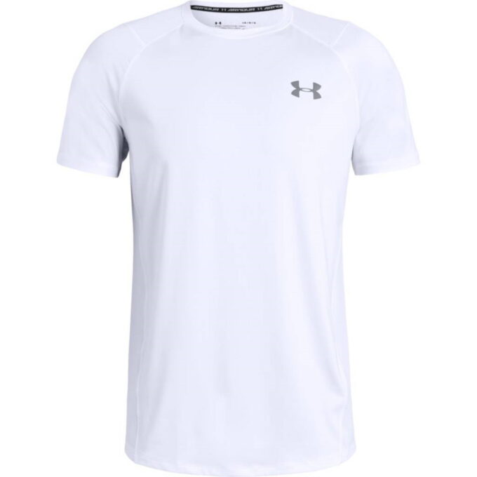 Under Armour Raid 2.0 SS Left Chest White/Steel - XS