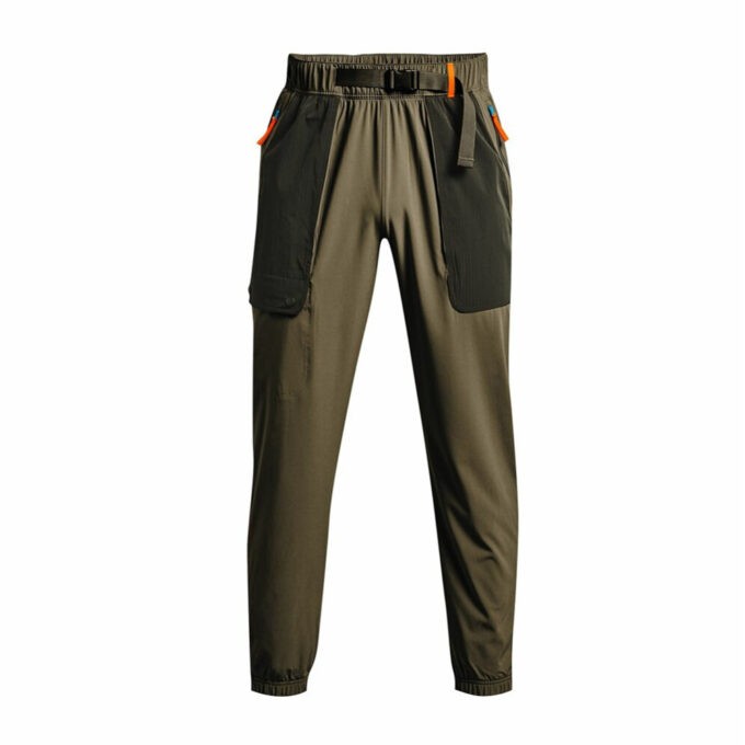 Under Armour Rush Woven Tear Away Pant Green - S