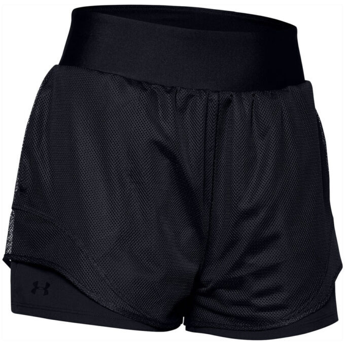 Under Armour Warrior Mesh Layer Shorts Black - L