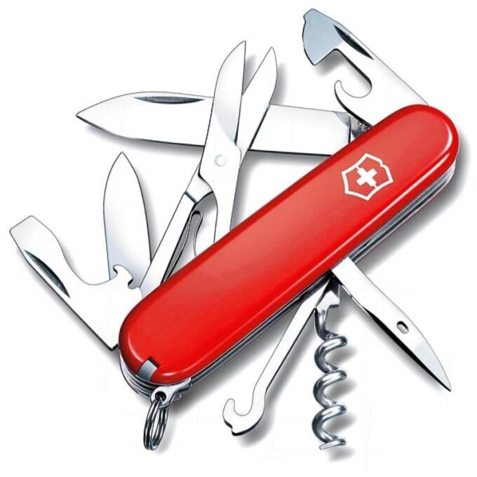 Victorinox Victorrinox Armádny nôž Climber Farba: červená