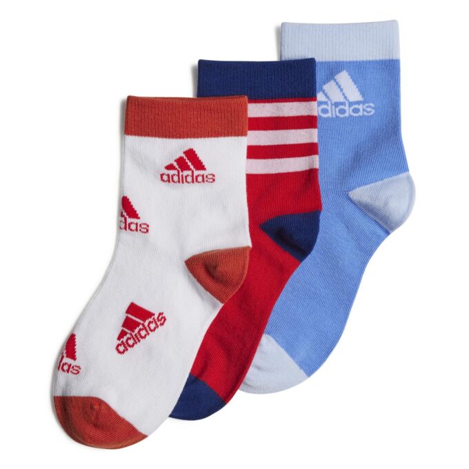 adidas LK PONOŽKY 3PP Farba: červená