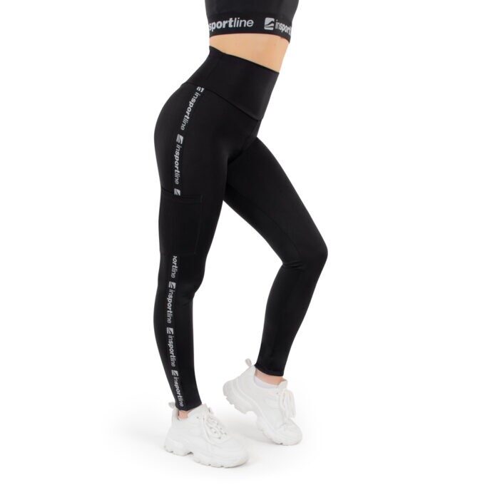 inSPORTline Highwaist štandardná - čierna - XS