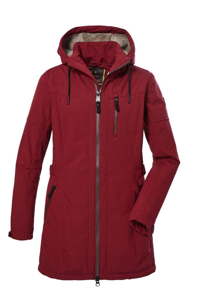 Dám. softshell parka G.I.G.A. DX GW 46 W Farba: Tmavočervená