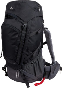 McKINLEY Trekingový batoh Yukon CT 55+10 Farba: čierna
