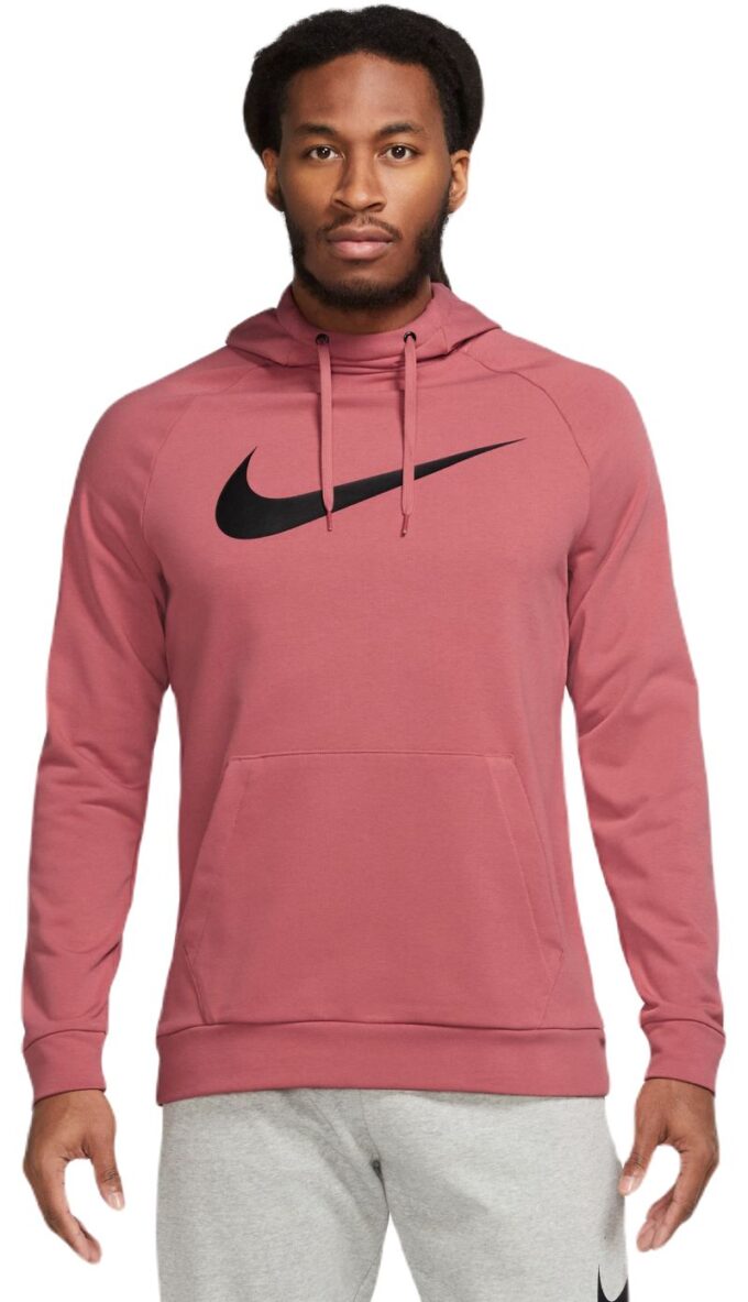 NIKE Pán. mikina s kapucňou M Nk DRY HOO Farba: Tmavočervená