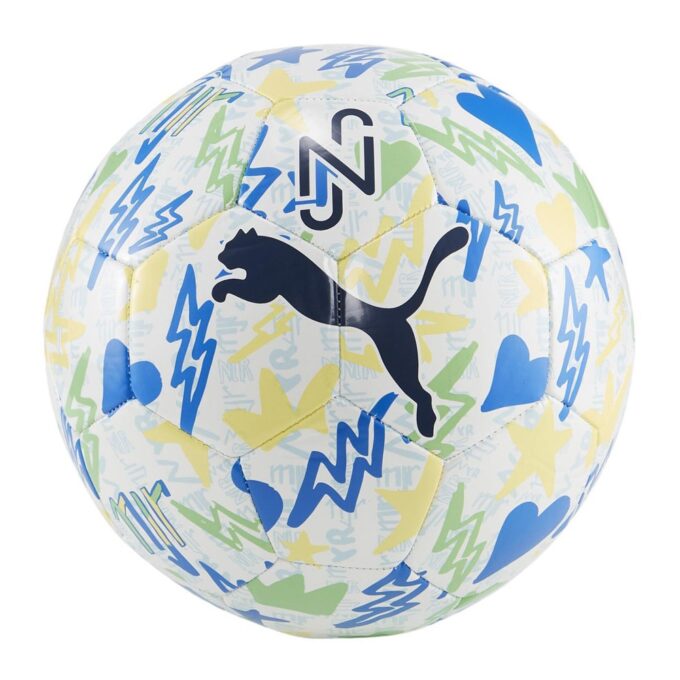 PUMA Futbalová lopta Neymar Jr Graphic Farba: Biela