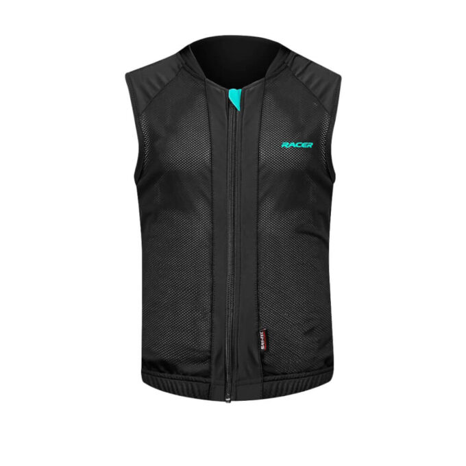 Racer Turtle Vest 2 čierno-tyrkysová XXS