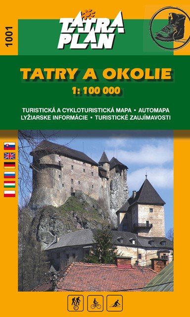 Tatry a okolie 1:100 000