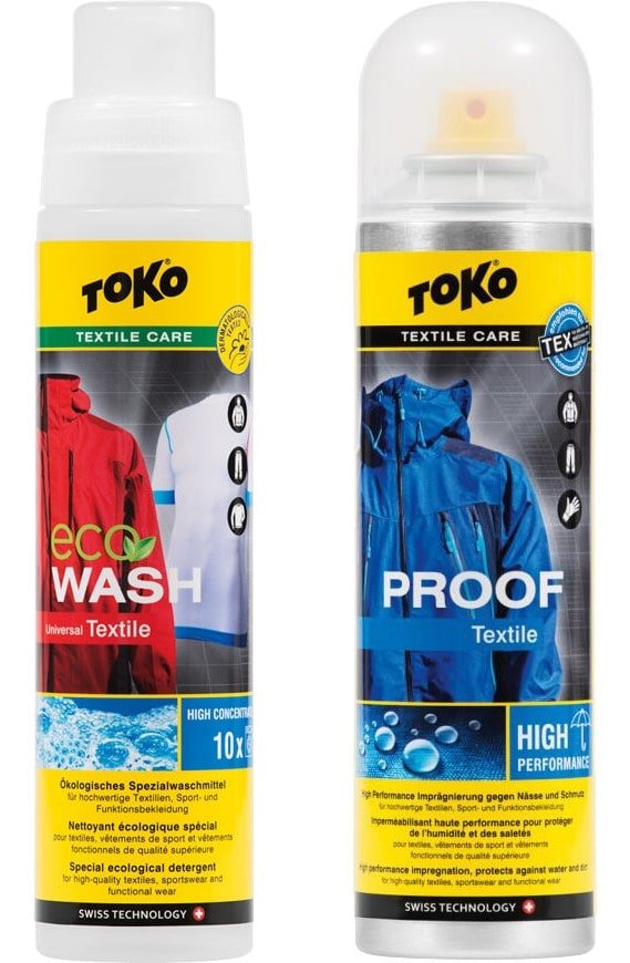 Toko Duo-Pack Textille Proof and ECO Textile Wash 2x 250 ml 2x 250 ml