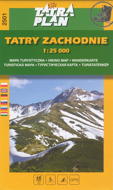 Západné Tatry 1:25 000